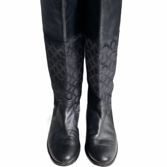 Coach Chrissi Leather Boots - Picture 2 of 6